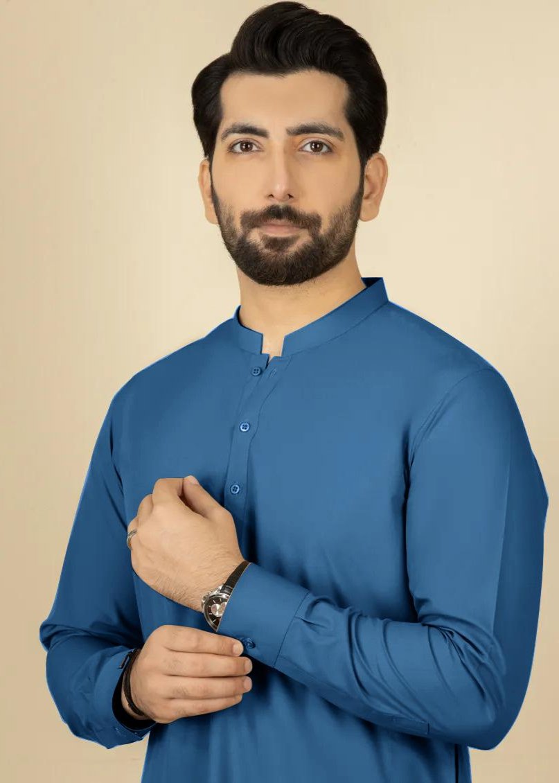 (ZINC SHADE) Winter Unstitched Men's Suit