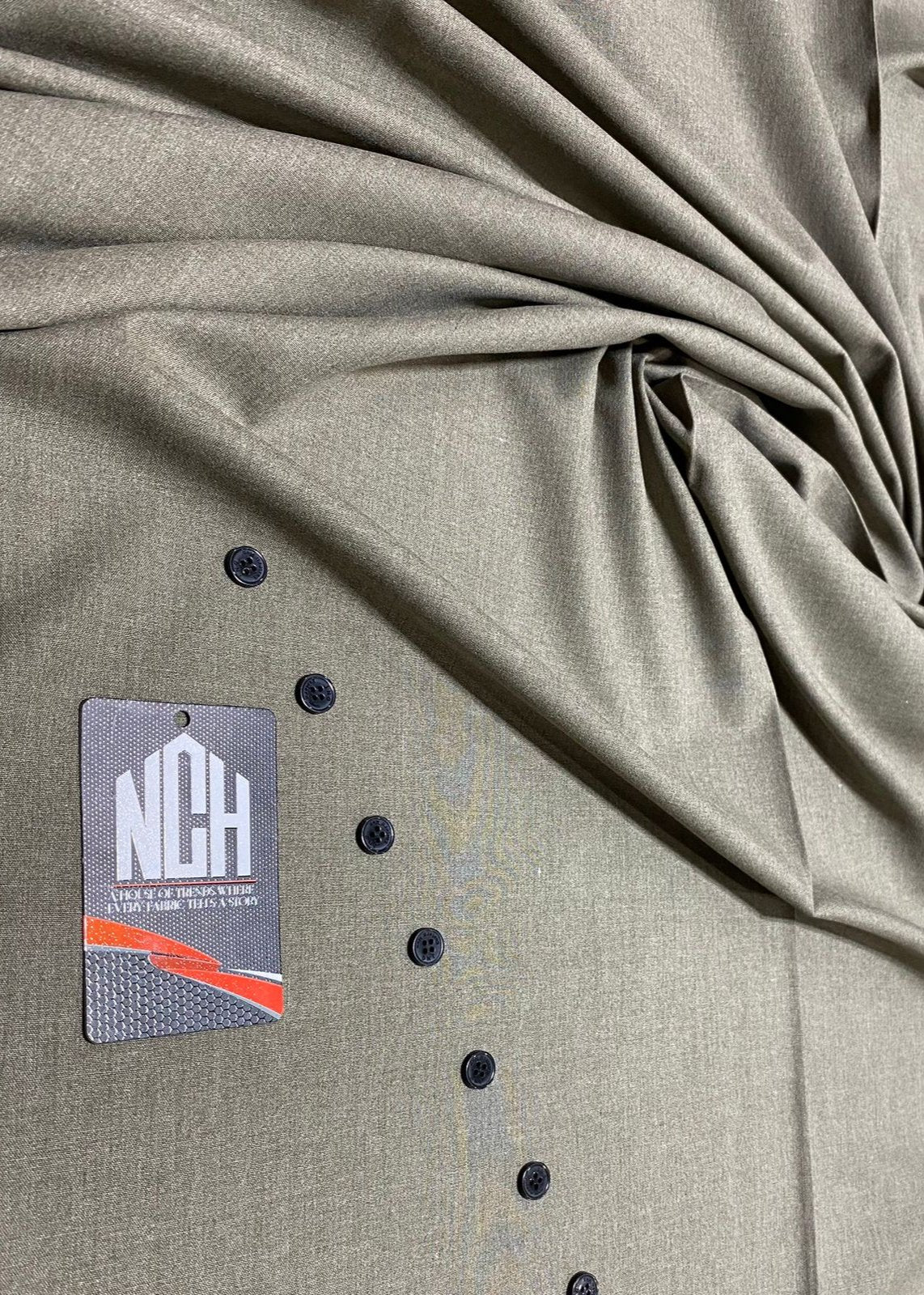 GRAPHITE GRAY SHADE | WOOL UNSTITCHED MEN SUIT