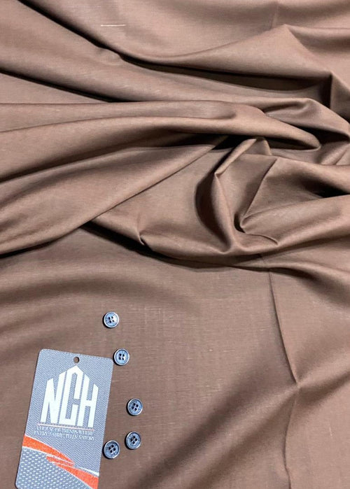 ( BROWN SHADE) Winter Unstitched Men's Suit